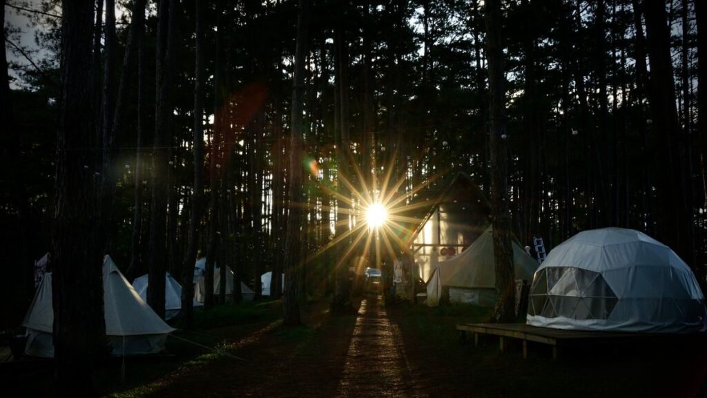 New English Word: Glamping